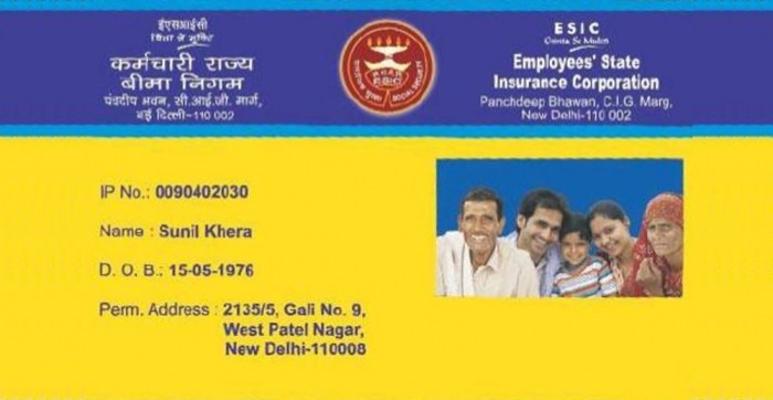 Image of ESI card containing a family's photo
